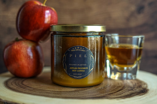 Apple + Bourbon  Soy Candle 16oz