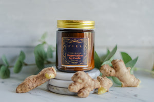 Ginger + Saffron Soy Candle 9 oz