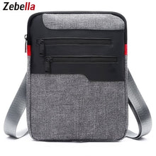 Load image into Gallery viewer, Zebella Casual Mens Shoulder Bag For iPad Travel Business Briefcase  Handbag